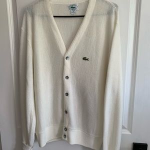 Vintage Lacoste IZOD Cardigan Medium